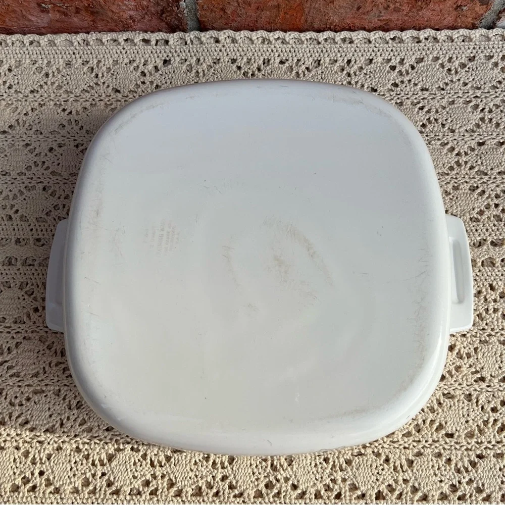Corning Ware Floral Bouquet A-2-B 2 Qt Casserole Dish w/ Lid Vintage